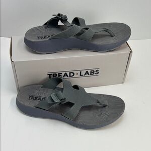 Tread Labs Albion Sandals Gray Mens 10 Outdoor Gorpcore Supportive Shoes